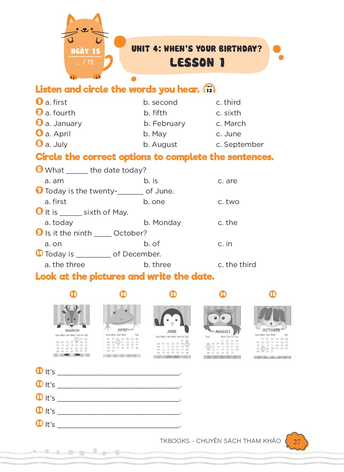 99 ngày em giỏi tiếng anh lớp 4