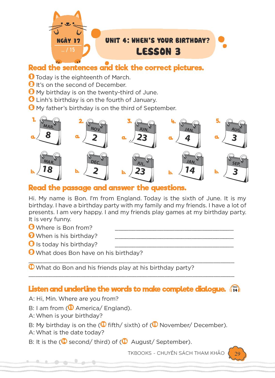 99 ngày em giỏi tiếng anh lớp 4