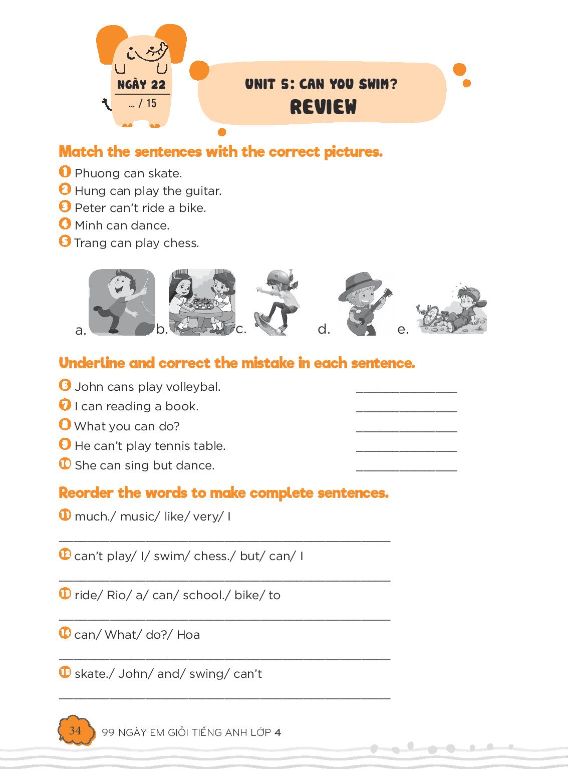 99 ngày em giỏi tiếng anh lớp 4