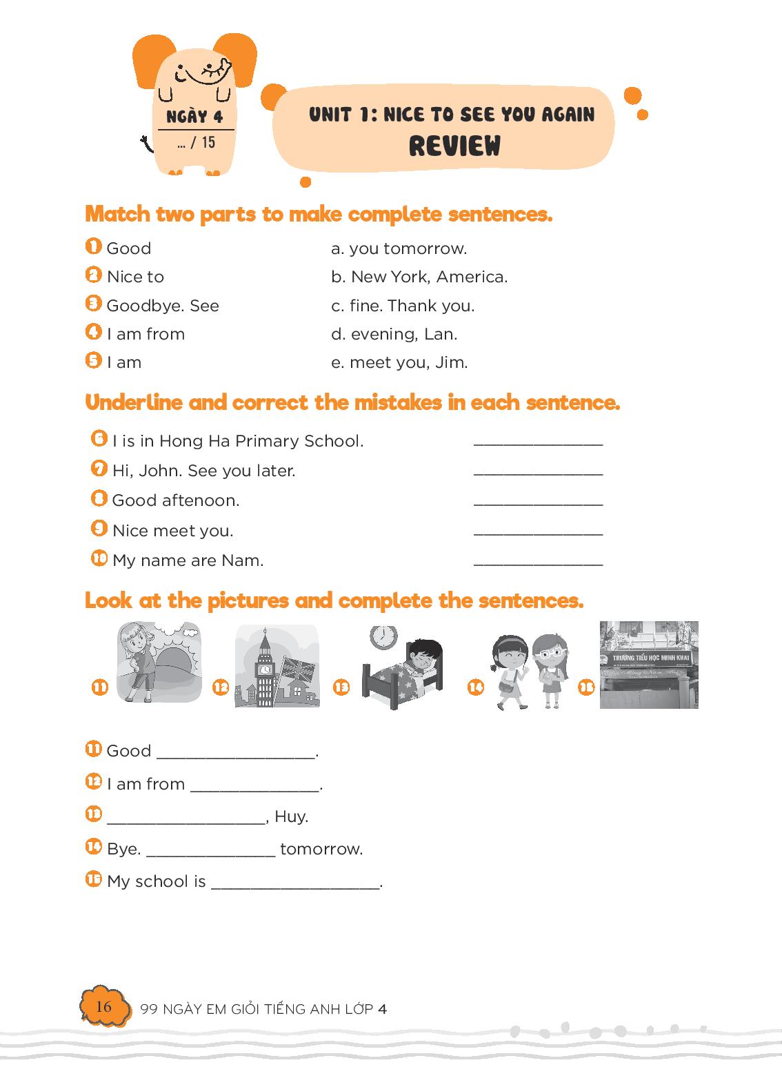 99 ngày em giỏi tiếng anh lớp 4