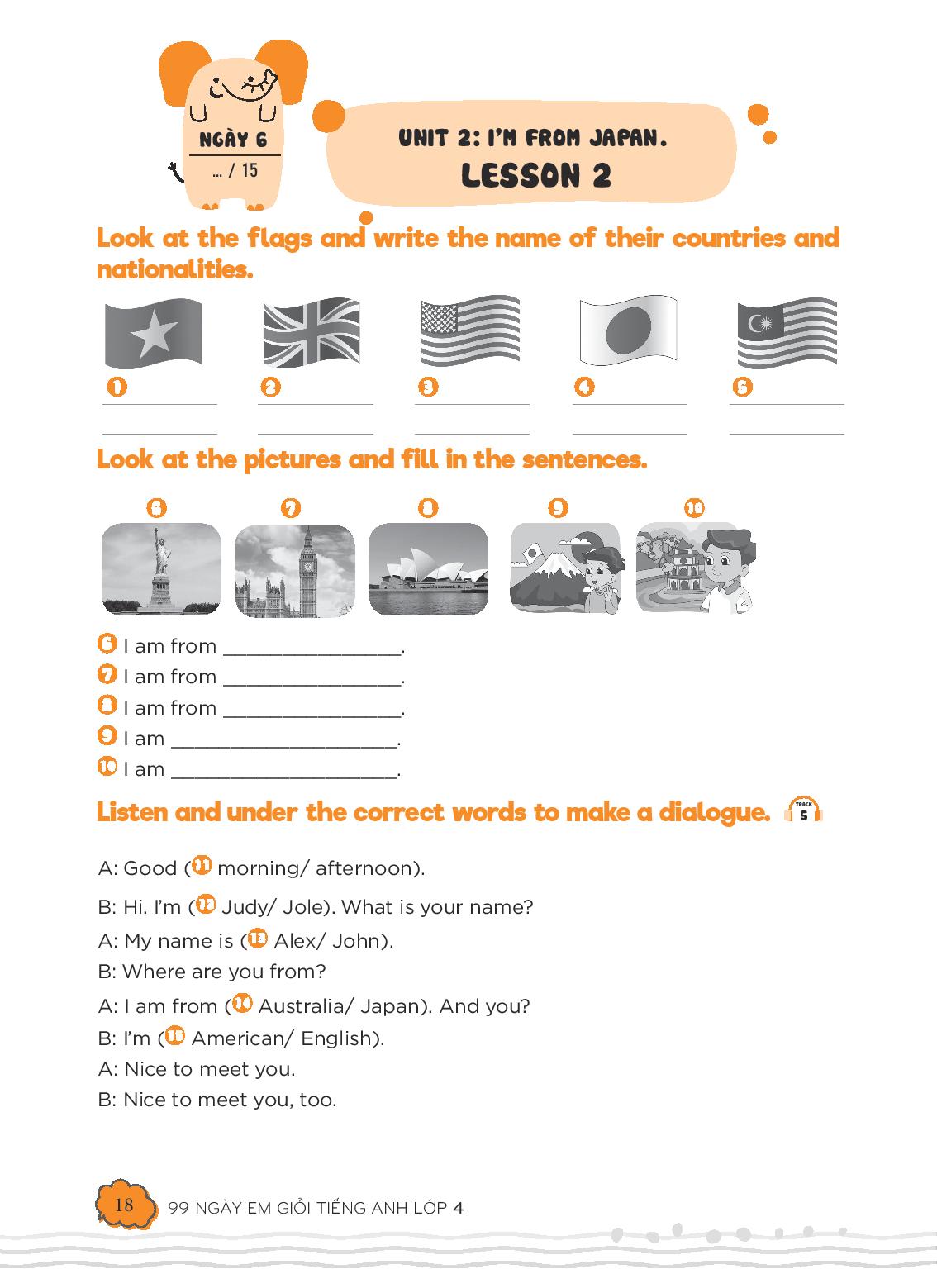 99 ngày em giỏi tiếng anh lớp 4