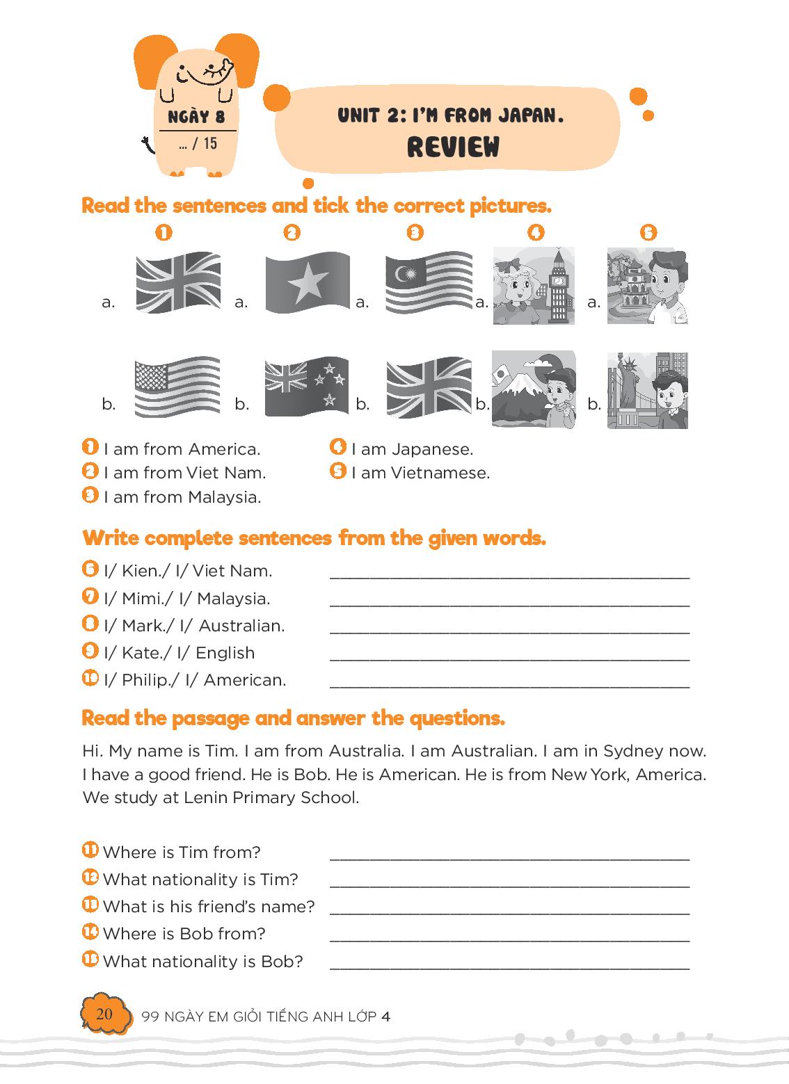 99 ngày em giỏi tiếng anh lớp 4