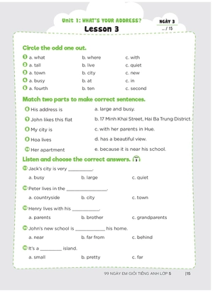 99 ngày em giỏi tiếng anh - lớp 5