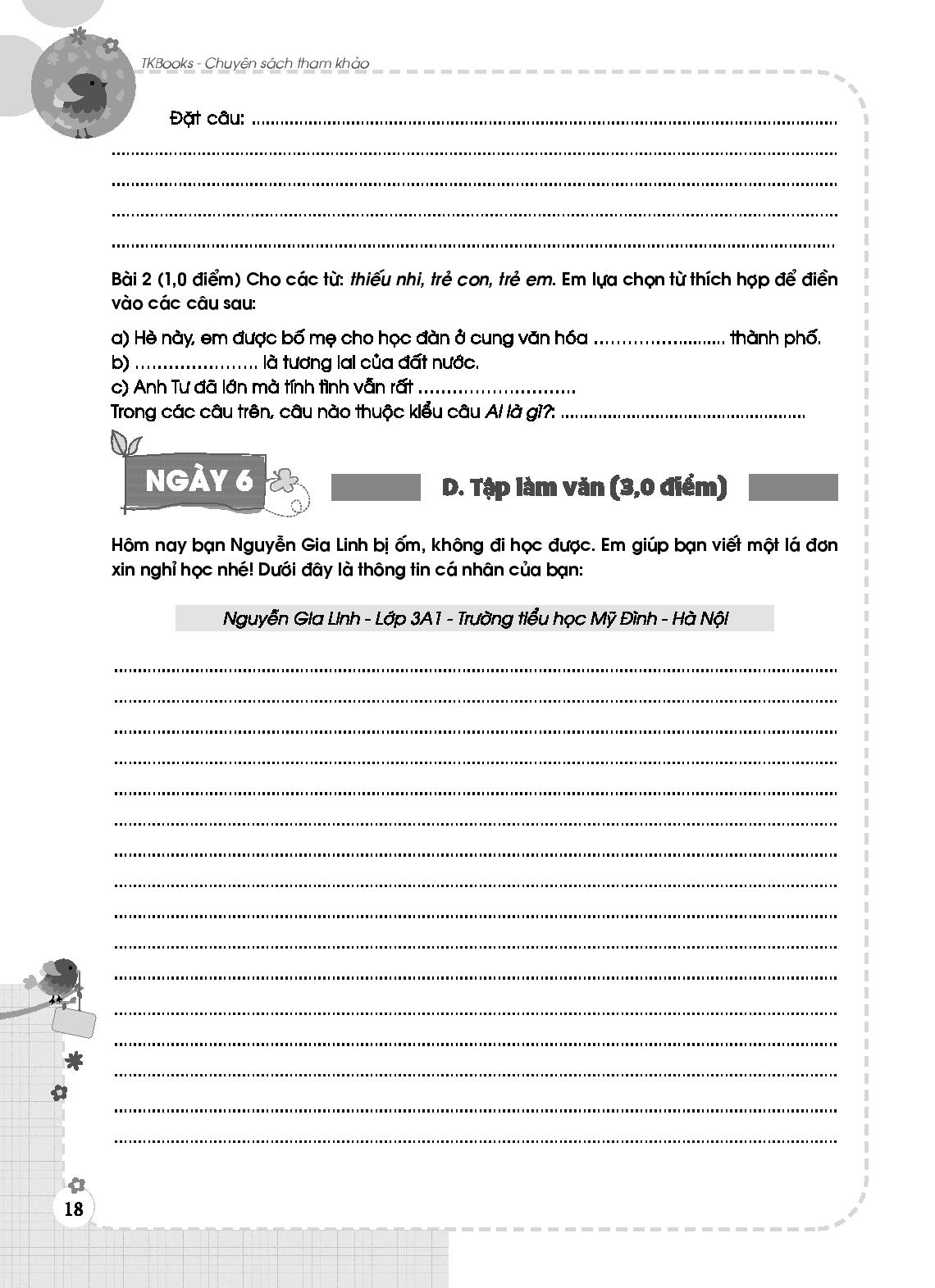 99 ngày em giỏi tiếng việt - lớp 3