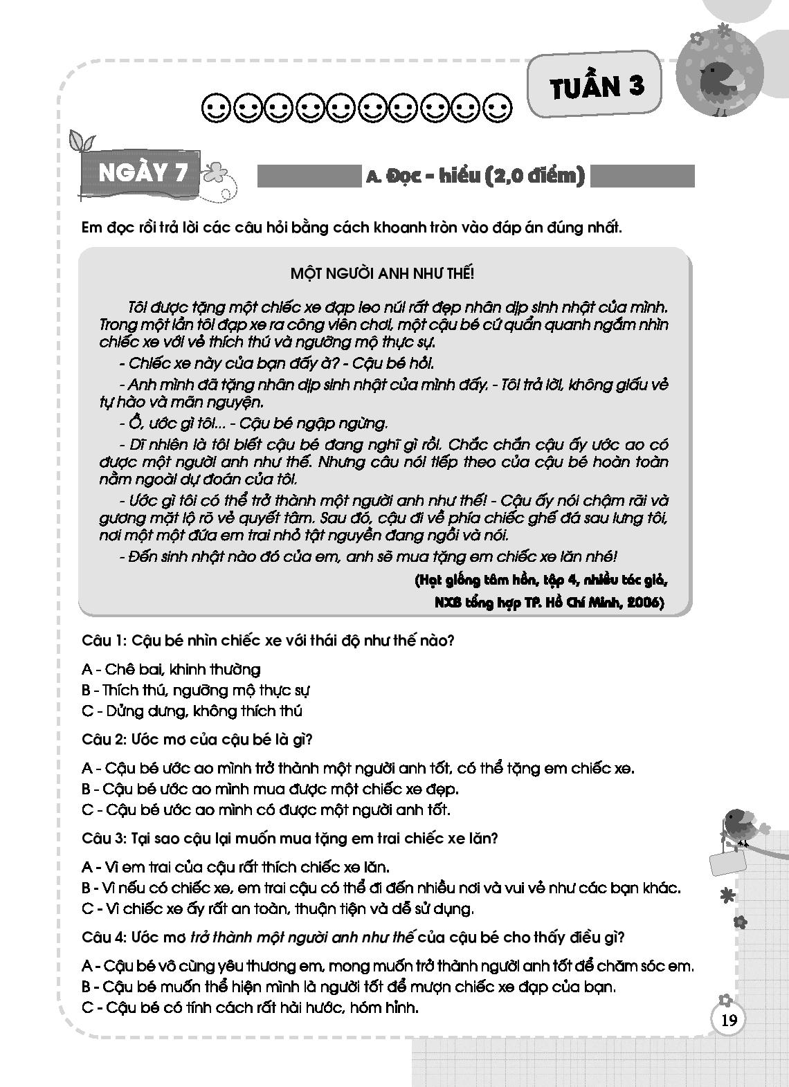 99 ngày em giỏi tiếng việt - lớp 3