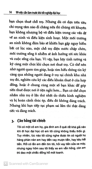 99 việc cần làm trước khi tốt nghiệp đại học (tái bản 2018)