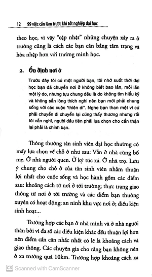 99 việc cần làm trước khi tốt nghiệp đại học (tái bản 2018)