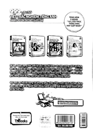 999 câu hỏi viết trắc nghiệm tiếng anh (dành cho ôn thi thpt quốc gia)