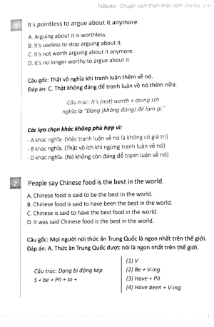 999 câu hỏi viết trắc nghiệm tiếng anh (dành cho ôn thi thpt quốc gia)