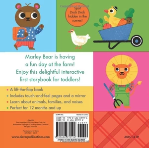 a book about marley bear at the farm
