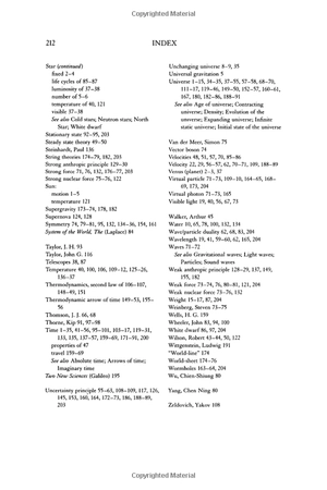 a brief history of time : from big bang to black holes