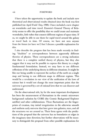 a brief history of time : from big bang to black holes