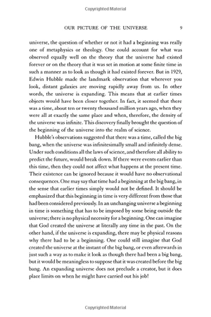 a brief history of time : from the big bang to black holes