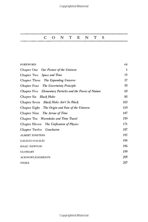 a brief history of time : from the big bang to black holes