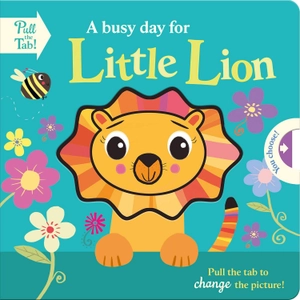 a busy day for little lion (push pull stories)