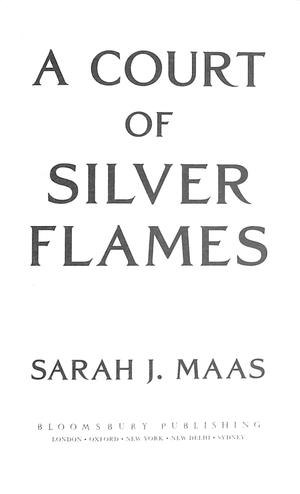 a court of silver flames