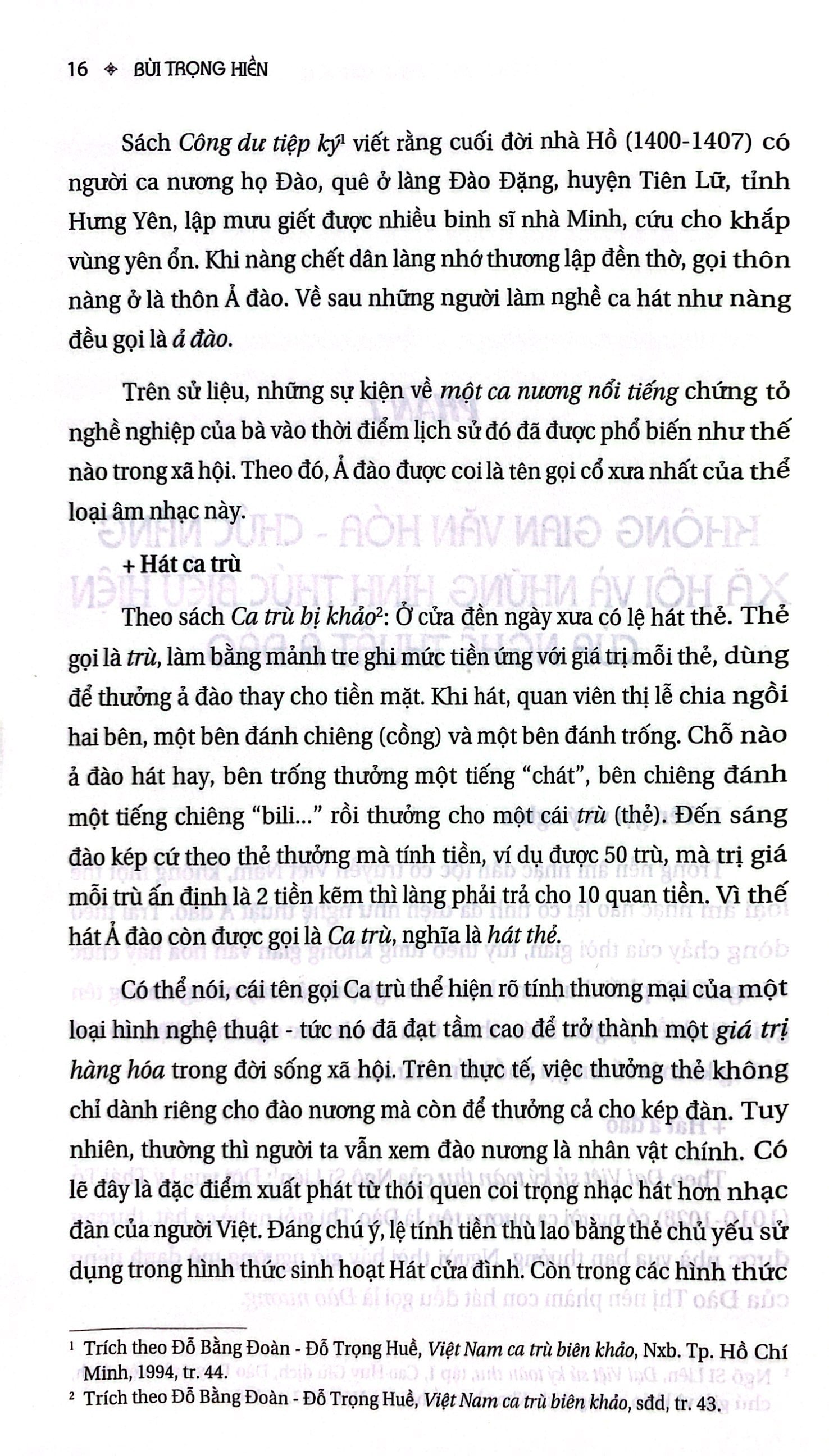 ả đào - một khảo cứu về lịch sử và hệ âm luật