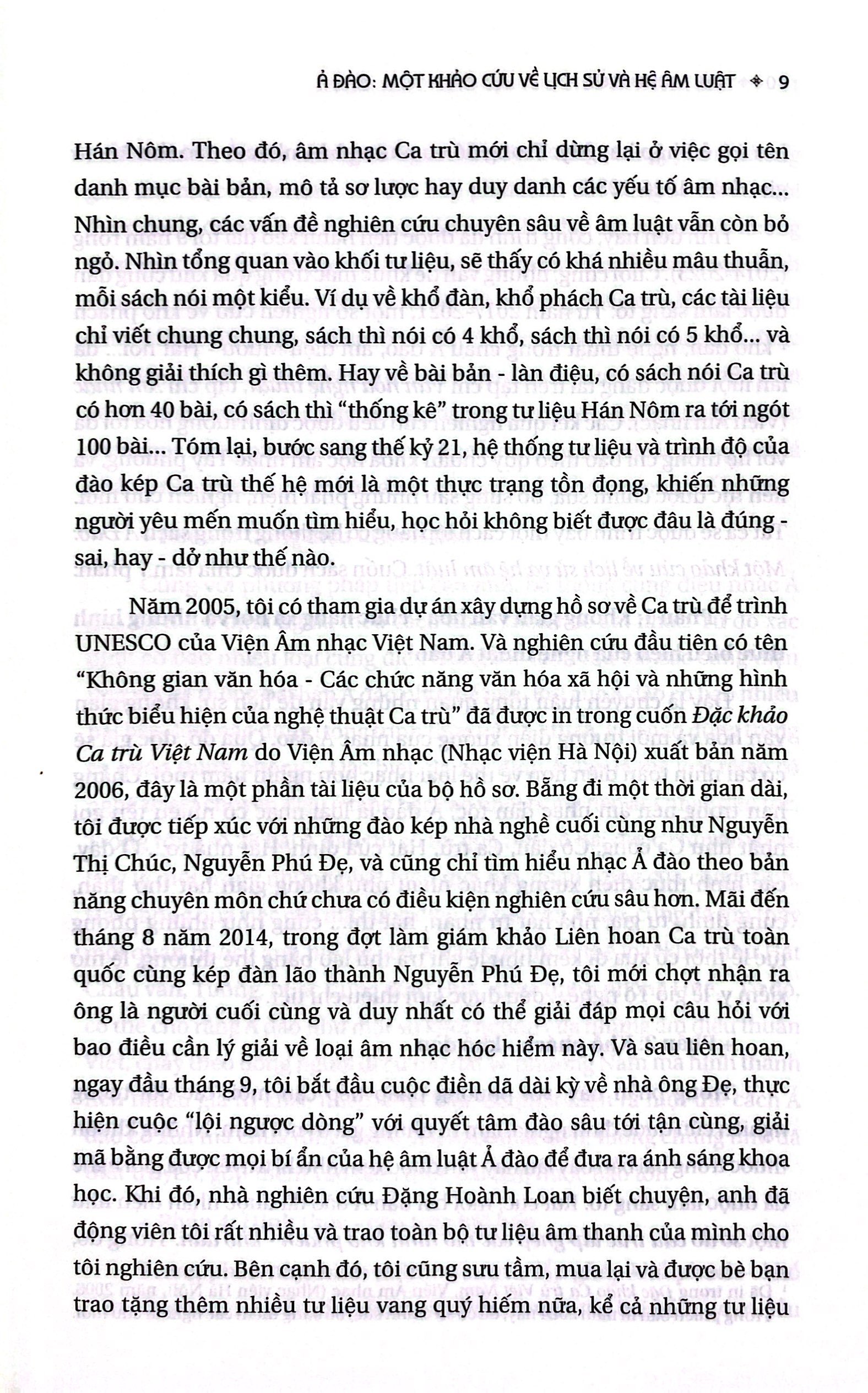 ả đào - một khảo cứu về lịch sử và hệ âm luật