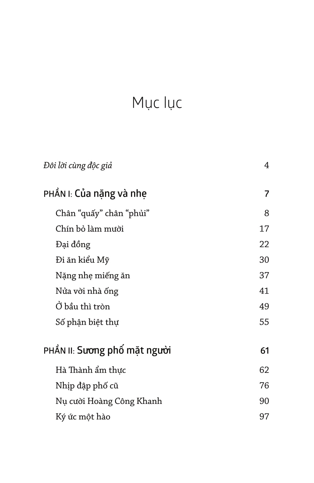 a đây rồi hà nội 7 món