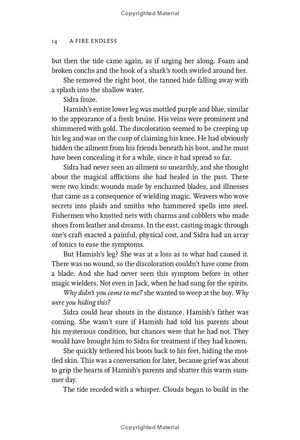 a fire endless (elements of cadence, book 2)