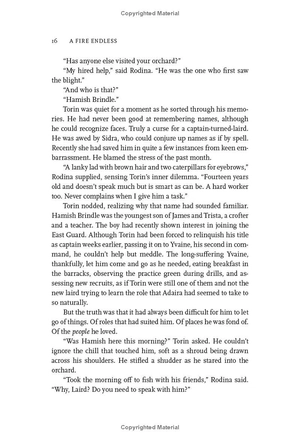 a fire endless (elements of cadence, book 2)