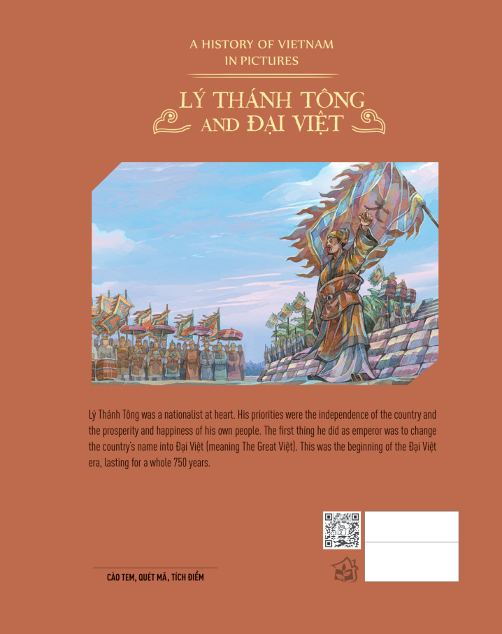 a history of vietnam in pictures (in colour) - lý thánh tông and đại việt