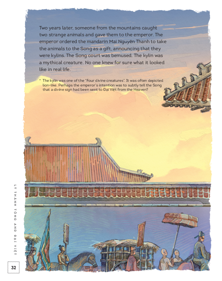 a history of vietnam in pictures (in colour) - lý thánh tông and đại việt