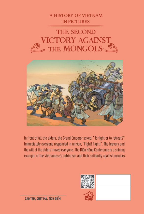 a history of vietnam in pictures (in colour) - the second victory against the mongols