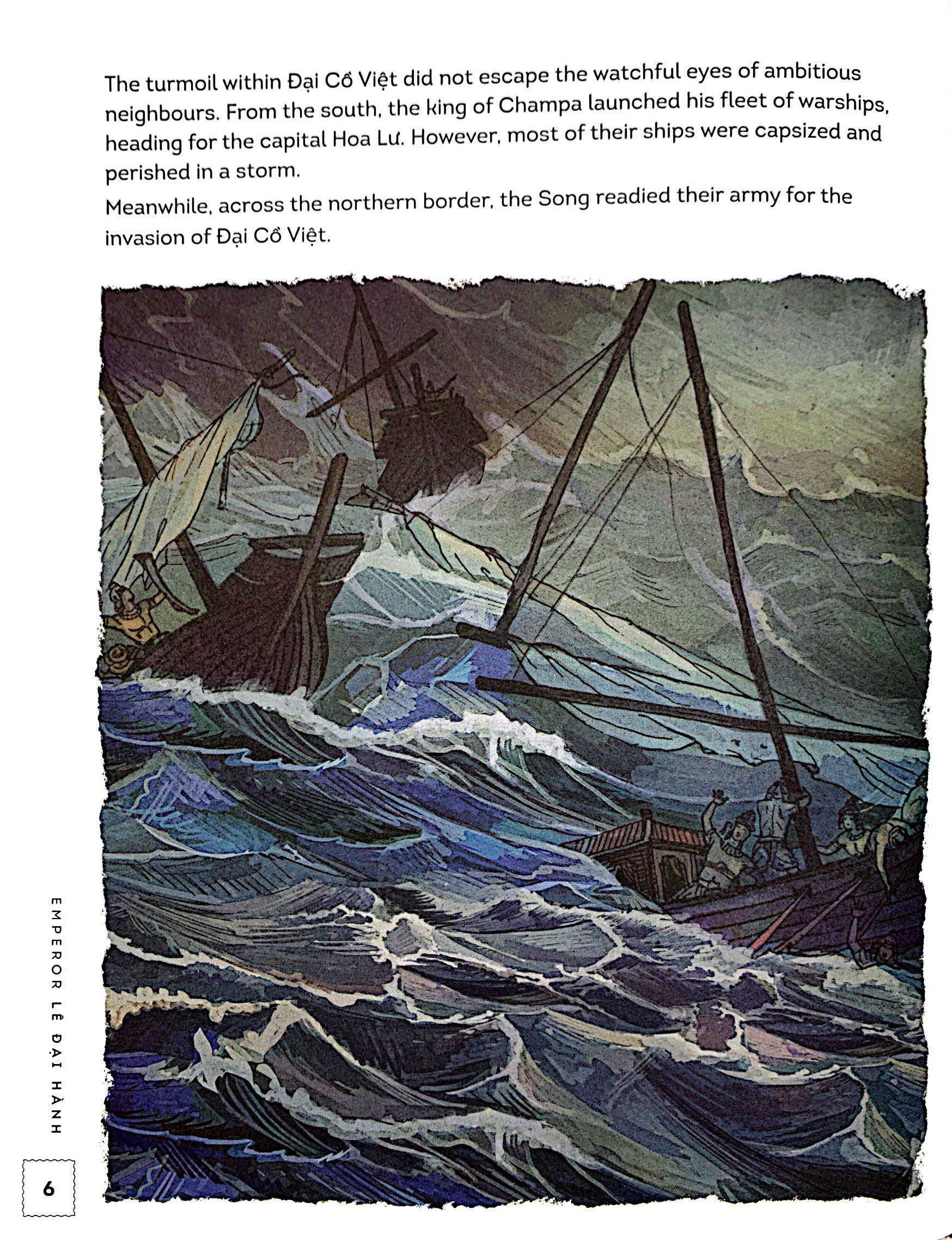 a history of vn in pictures - emperor lê đại hành (in colour)