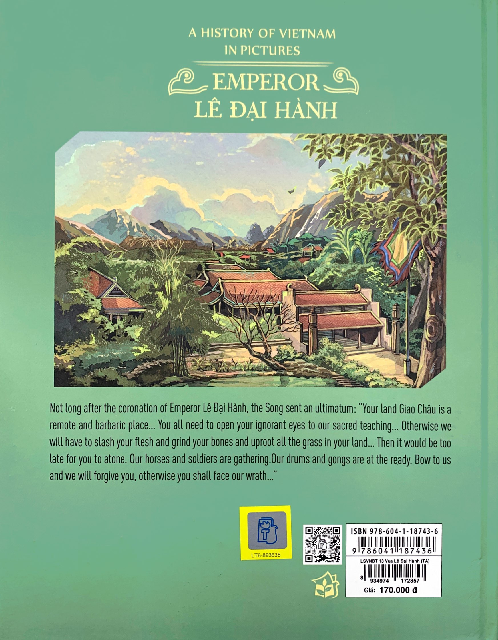 a history of vn in pictures - emperor lê đại hành (in colour)