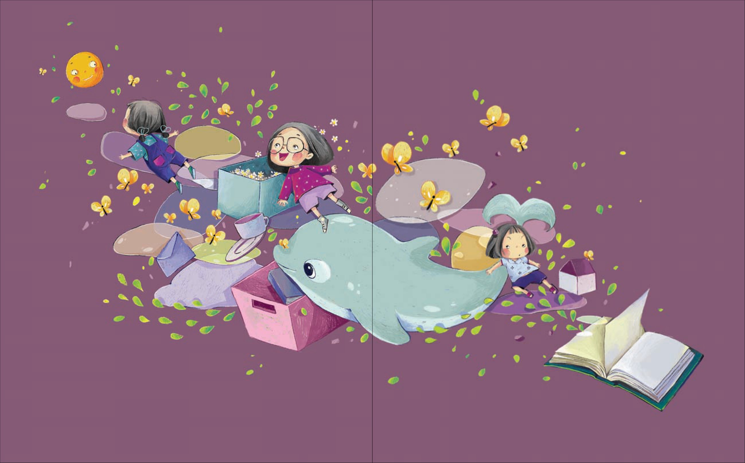 a home in the grassland