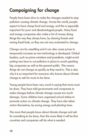 a ladybird book: climate change (hardcover)