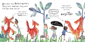 a lift the flat book - hello, mr dinosaur!