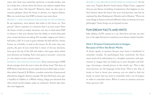 a little bit of dreams: an introduction to dream interpretation