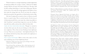 a little bit of dreams: an introduction to dream interpretation