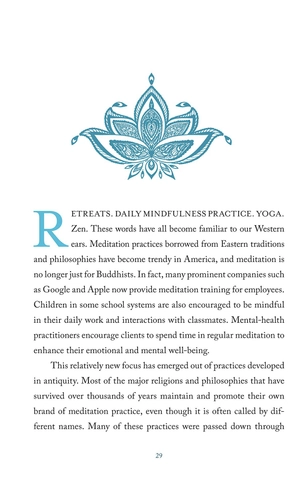 a little bit of meditation: an introduction to mindfulness