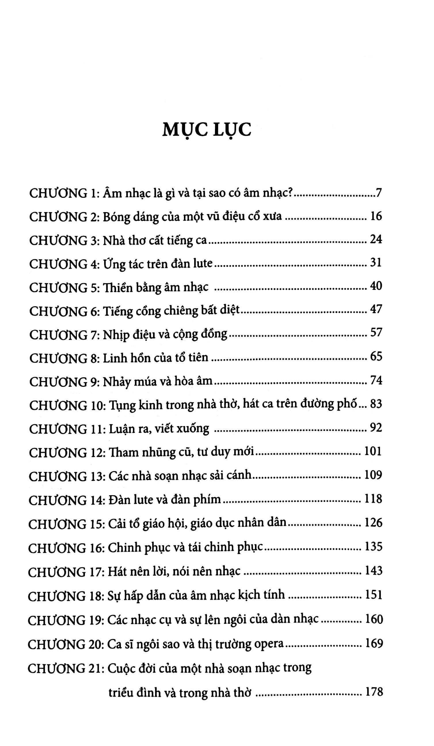 a little history of music - lược sử âm nhạc