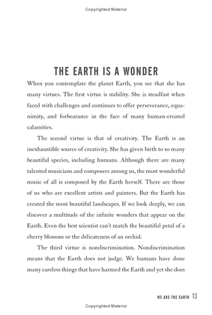 a love letter to the earth