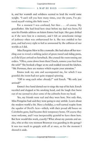 a map of days (miss peregrine's peculiar children)