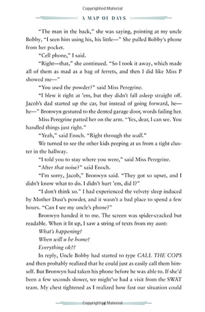 a map of days (miss peregrine's peculiar children)