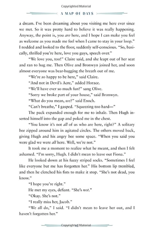 a map of days (miss peregrine's peculiar children)