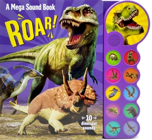 a mega sound book: roar! 10-button sound book