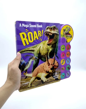 a mega sound book: roar! 10-button sound book