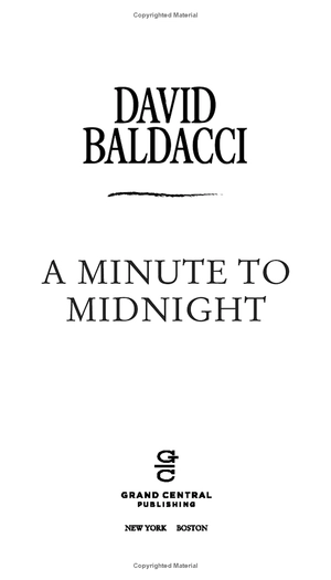 a minute to midnight (an atlee pine thriller, 2)