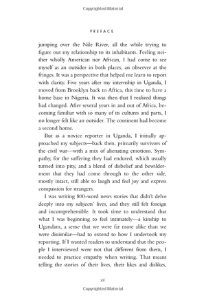 a moonless, starless sky: ordinary women and men fighting extremism in africa