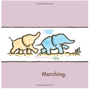 a parade of elephants