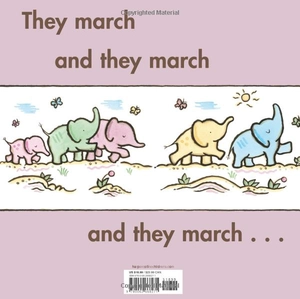 a parade of elephants