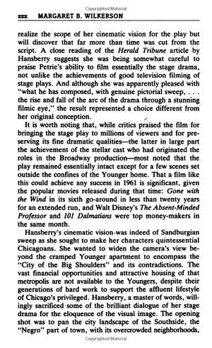 a raisin in the sun: the unfilmed original screenplay (plume)