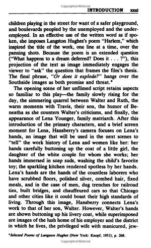 a raisin in the sun: the unfilmed original screenplay (plume)