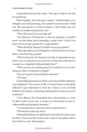 a robin lockwood novel 3: a reasonable doubt